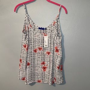 🆕 NWT floral tank size large           G